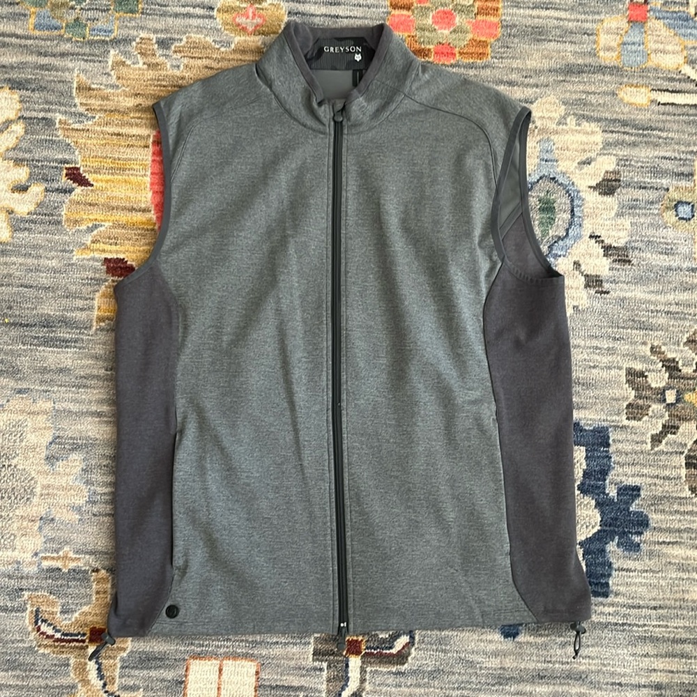 Greyson Grey Vest XL